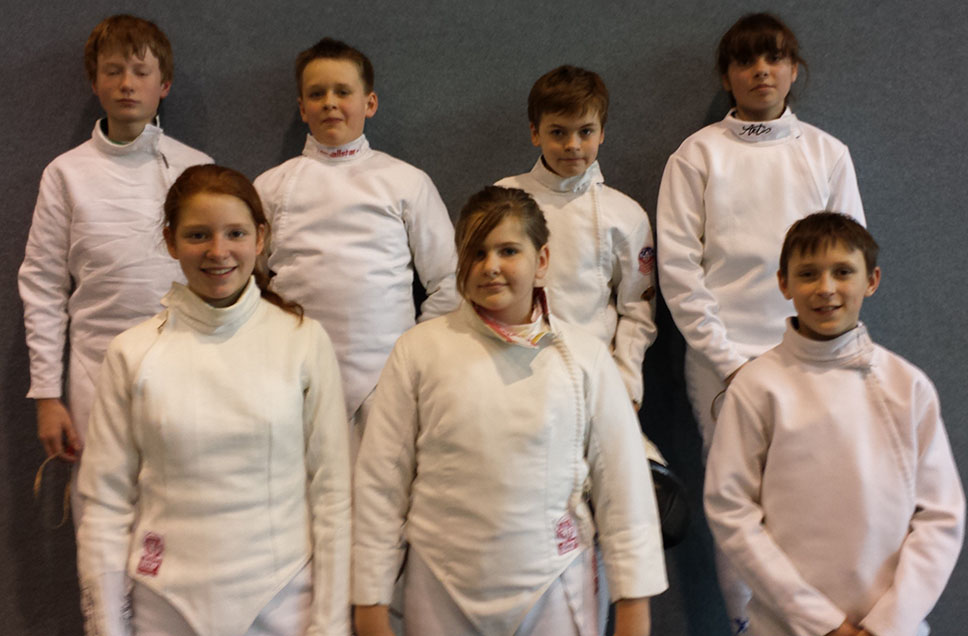 Pressefoto Fechten TVH - 2014-03 Bezirkssportfest2