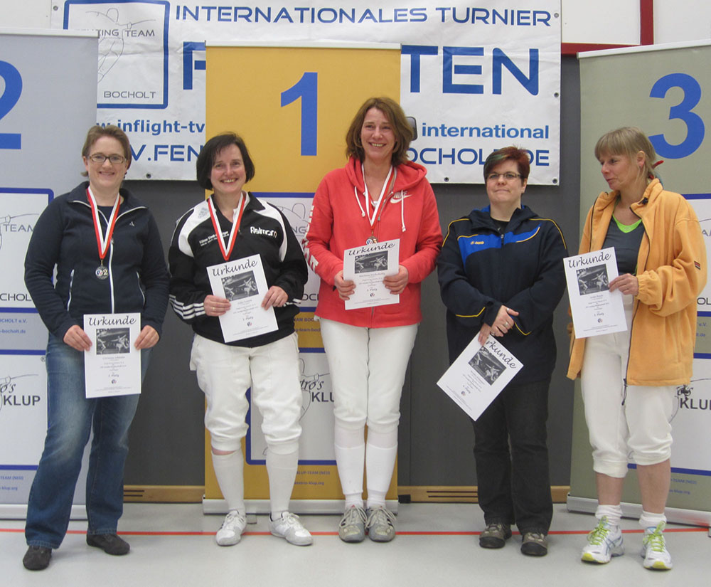 Pressefoto Fechten TVH - 2014-04 Landesmeisterschaften Westfalen2