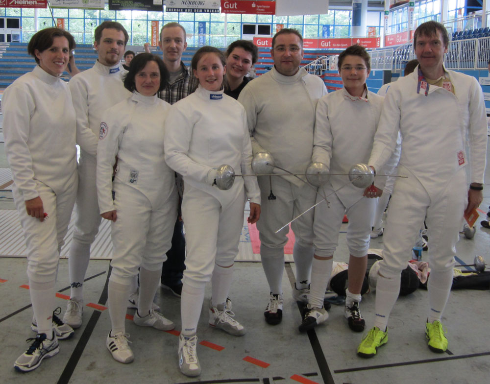 Pressefoto Fechten TVH - 2014-07 Dormagen